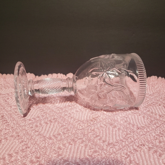 Hummingbirds Clear Goblet - Picture 7 of 8